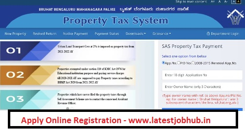 Bbmp Property Tax Online Rebate