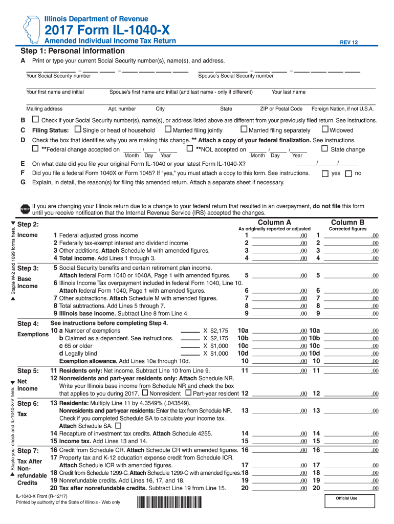 Il 1040 Fill Out Sign Online DocHub PropertyRebate