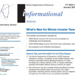 Illinois Property Tax Rebate Form 2023 Printable Rebate Form