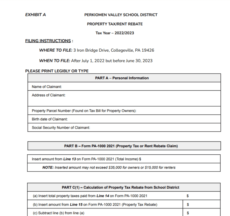 Find Out Status Of Pa Property Tax Rebate